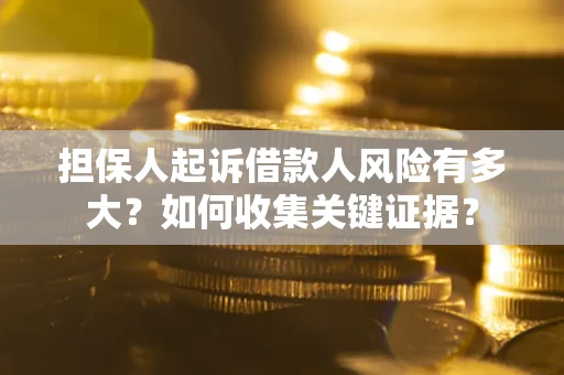北京担保人起诉借款人风险有多大？如何收集关键证据？