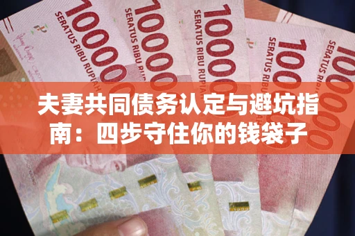 北京夫妻共同债务认定与避坑指南：四步守住你的钱袋子