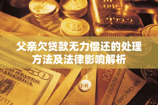 北京父亲欠贷款无力偿还的处理方法及法律影响解析